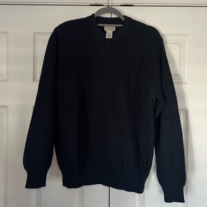 L.L. Bean Women’s Classic Navy Crewneck Sweater